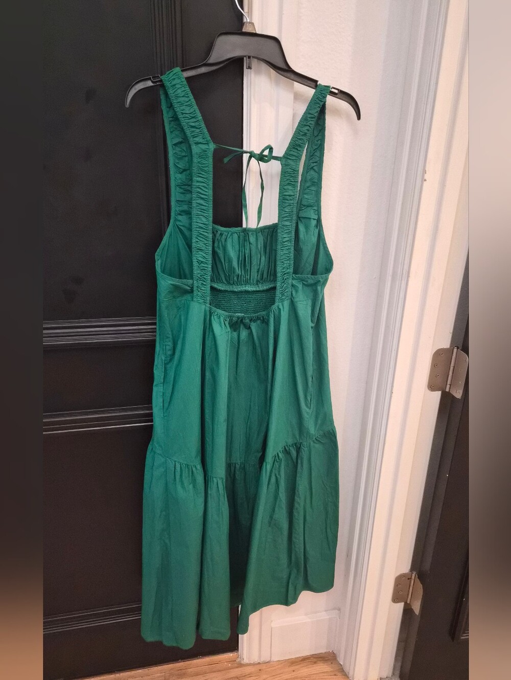 Anthropolgie-Celandine Sleeveless Smocked Open-Back Midi Dress - Size Medium - Picture 8 of 10
